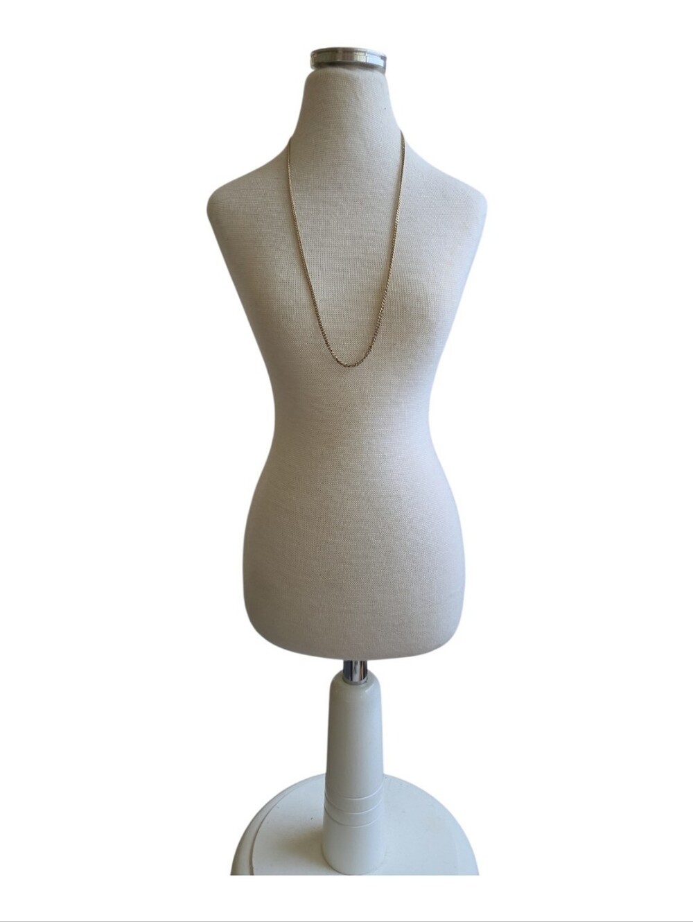 Vintage Classic Gold Chain Necklace 18"